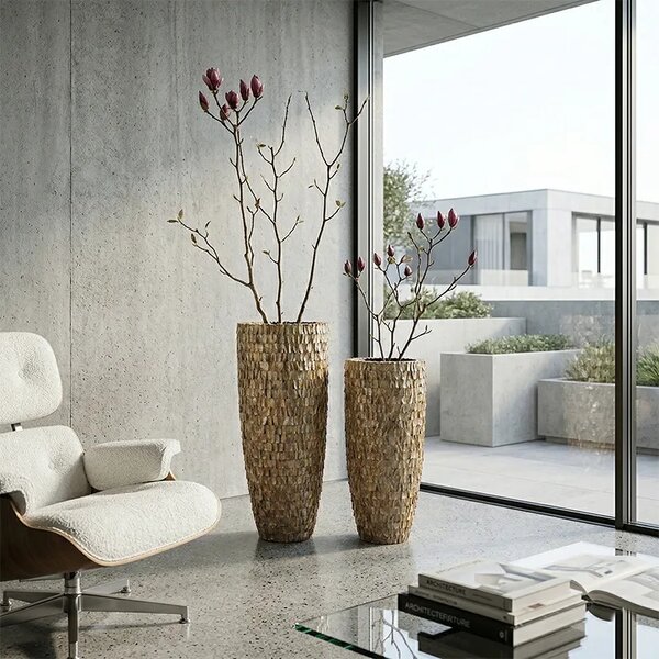 Home Deluxe 70×35 cm virágtartó cserép - 51 - 70 cm