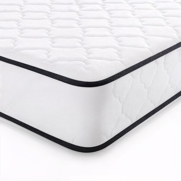 AKORD Furniture Factory rugós matrac védőhuzattal 80x200 cm H3 fehér 24 cm magas