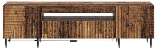 LED TV szekrény Antik Fa Szerelt Fa