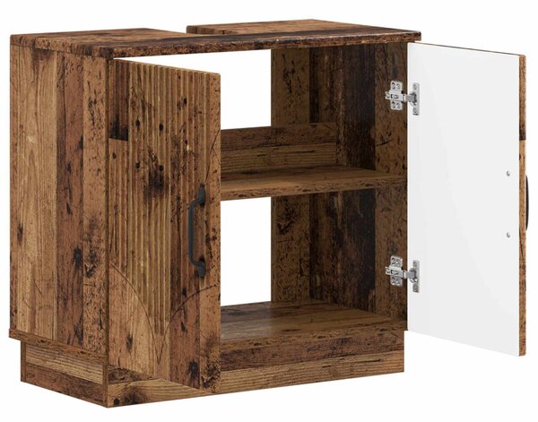 Fürdőszobai mosdószekrény HOORN Antik Fa 59,5 x 31,5 x 56 cm