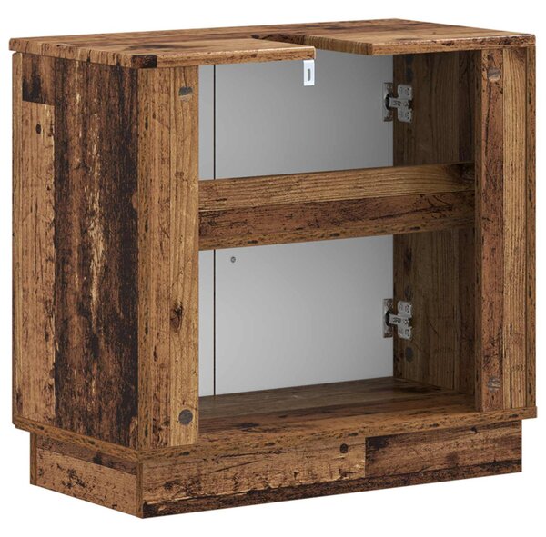 Fürdőszobai mosdószekrény HOORN Antik Fa 59,5 x 31,5 x 56 cm