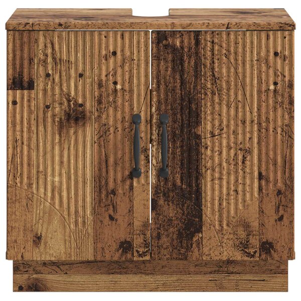 Fürdőszobai mosdószekrény HOORN Antik Fa 59,5 x 31,5 x 56 cm
