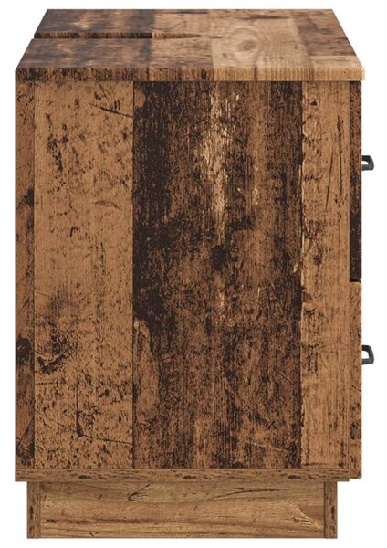Fürdőszobai mosdószekrény HOORN Antik Fa 82 x 41 x 56 cm