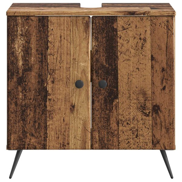 Fürdőszobai mosdószekrény BREDA Antik Fa 59,5 x 31,5 x 59 cm