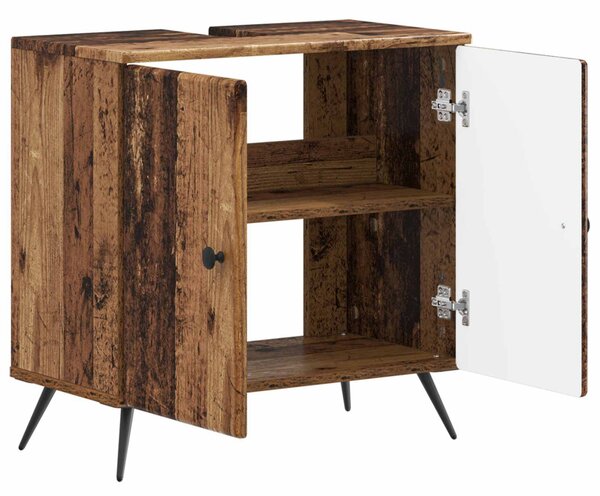 Fürdőszobai mosdószekrény BREDA Antik Fa 59,5 x 31,5 x 59 cm