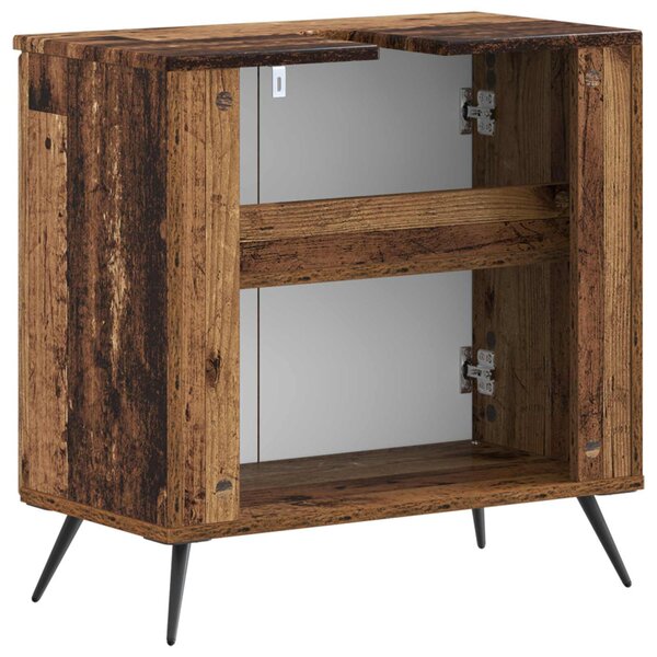 Fürdőszobai mosdószekrény BREDA Antik Fa 59,5 x 31,5 x 59 cm