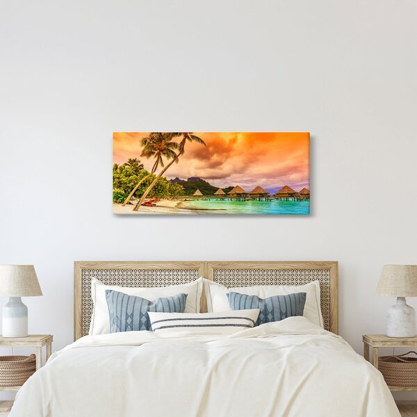 Kép - Bora Bora szigete (120x50 cm)