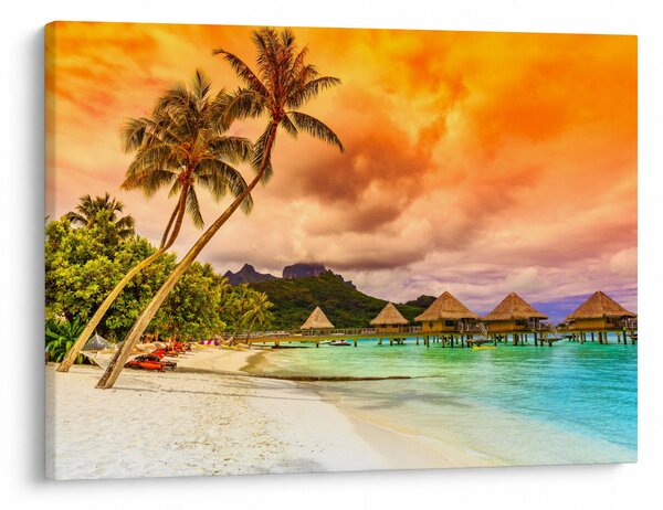 Kép - Bora Bora szigete (70x50 cm)