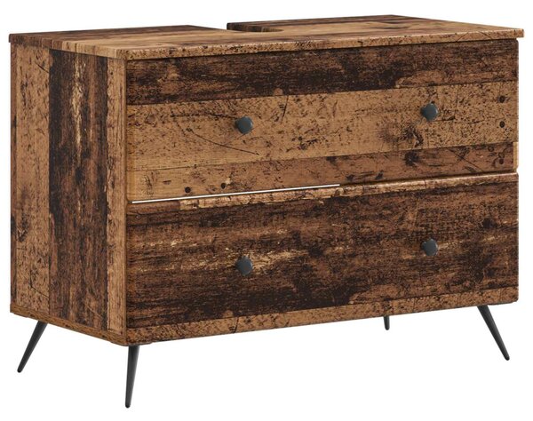 Fürdőszobai mosdószekrény BREDA Antik Fa 82 x 41 x 59 cm