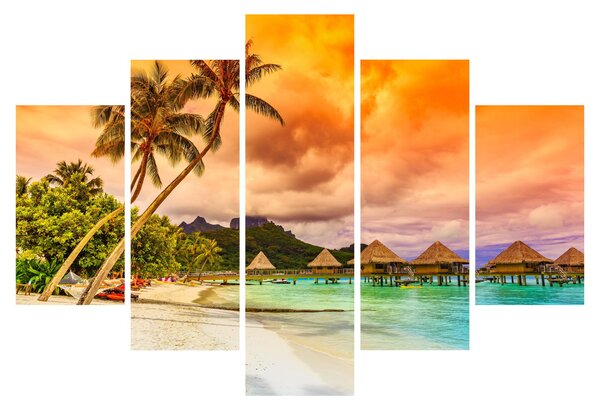 Kép - Bora Bora szigete (150x105 cm)