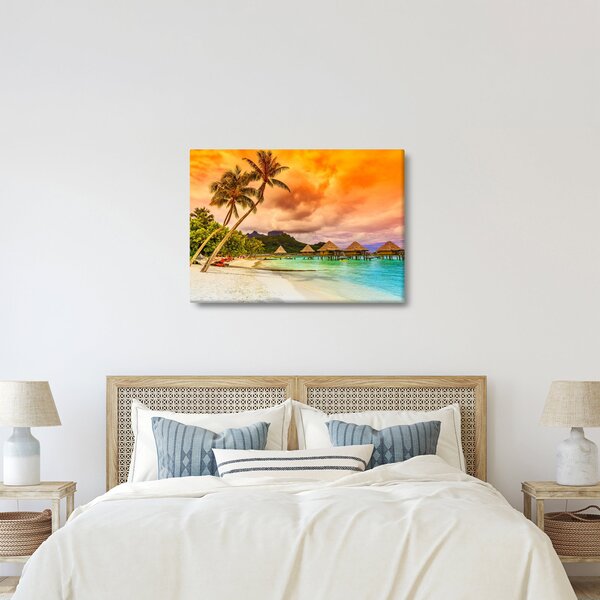 Kép - Bora Bora szigete (70x50 cm)
