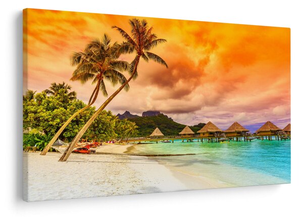 Kép - Bora Bora szigete (90x60 cm)