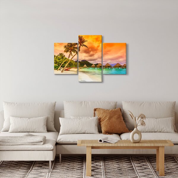 Kép - Bora Bora szigete (90x60 cm)