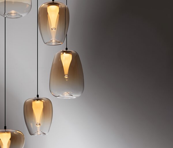 Oblo LED több ágú függesztett lámpa