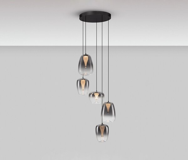 Oblo LED több ágú függesztett lámpa