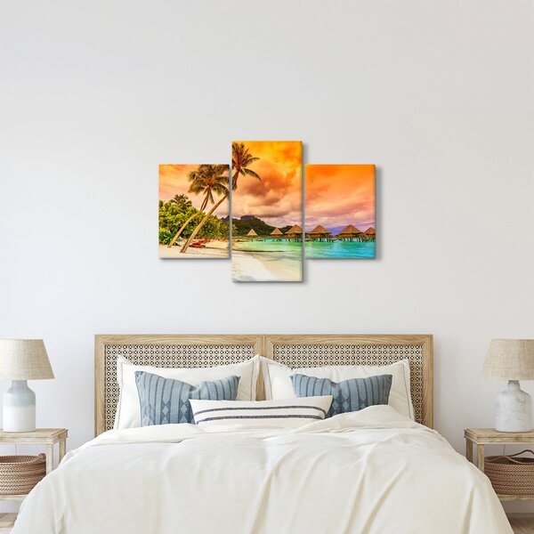 Kép - Bora Bora szigete (90x60 cm)