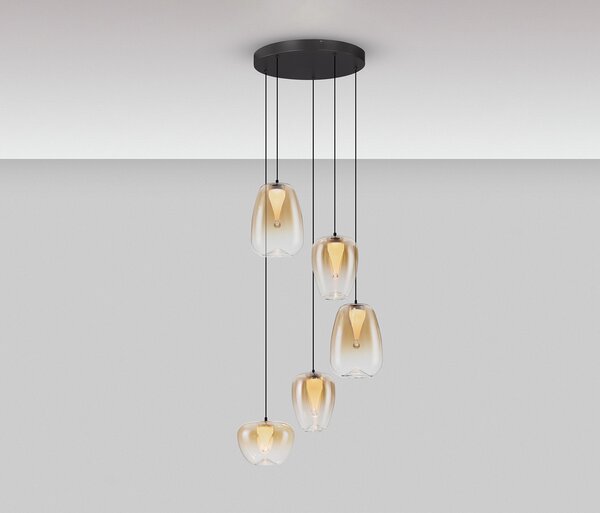 Oblo LED több ágú függesztett lámpa