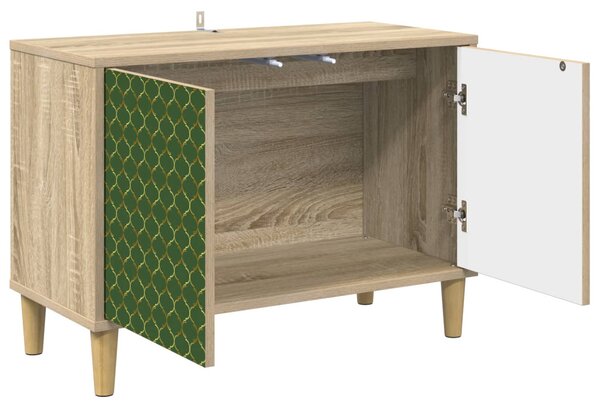 TV szekrény GELEEN 69 x 33 x 50 cm Sonoma Szerelt Fa