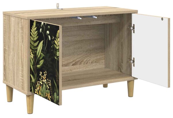 TV szekrény RHENEN 69 x 33 x 50 cm Sonoma Szerelt Fa