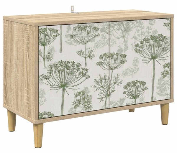 TV szekrény GOTHA 69 x 33 x 50 cm Sonoma Szerelt Fa
