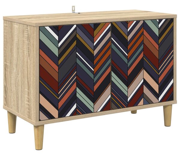 TV szekrény OMMEN 69 x 33 x 50 cm Sonoma Szerelt Fa