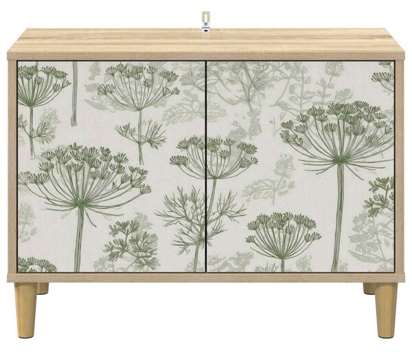 TV szekrény GOTHA 69 x 33 x 50 cm Sonoma Szerelt Fa