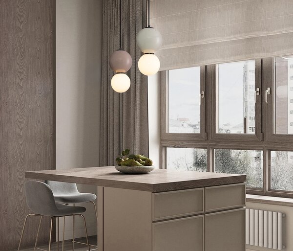 Noesis LED egyágú függesztett lámpa