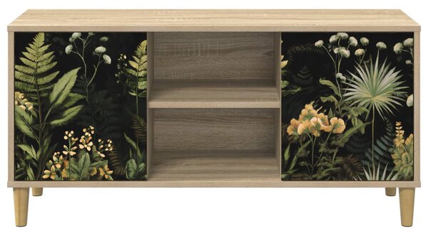 TV szekrény RHENEN 102 x 33 x 50 cm Sonoma Szerelt Fa