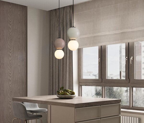 Noesis LED egyágú függesztett lámpa