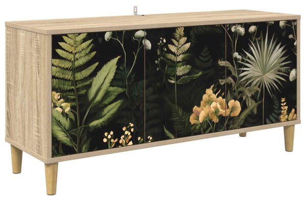 TV szekrény RHENEN 102 x 33 x 50 cm Sonoma Szerelt Fa
