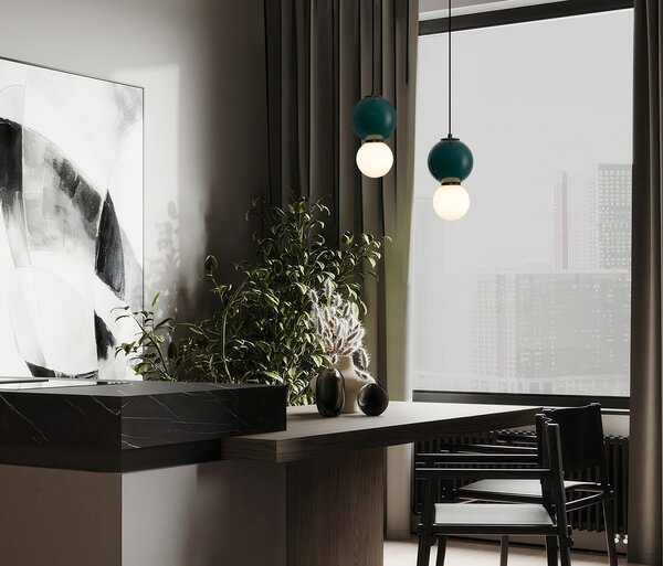 Noesis LED egyágú függesztett lámpa