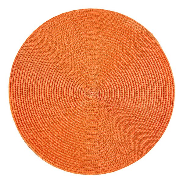 AMBIENTE étkezési alátét Ø38cm, narancssárga