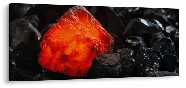 Kép - Izzó ásvány (120x50 cm)