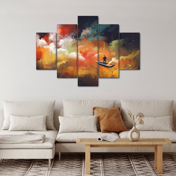 Kép - Az űrben úszó ember (150x105 cm)