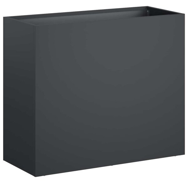 Kerti cserép 2 db Antracitszürke 50 x 20 x 40 cm