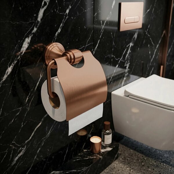 WC-papír tartó 1608 Aristo Csiszolt réz