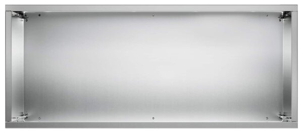 Kerti cserép 2 db Ezüst 50 x 20 x 40 cm Horganyzott Acél