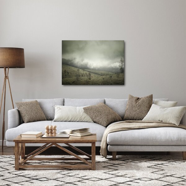 A vihar előtti táj képe (70x50 cm)