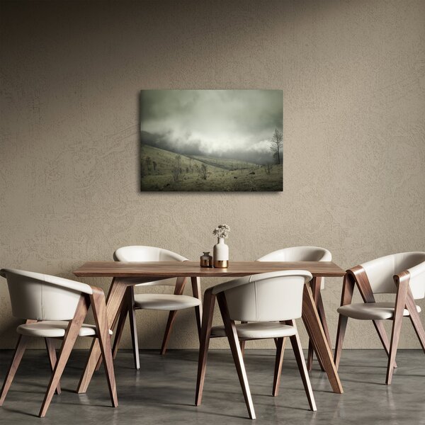 A vihar előtti táj képe (70x50 cm)