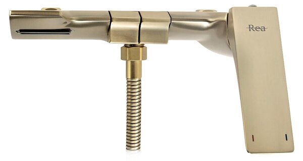 Fürdőkád csaptelep PREMIUM REA Joe Brush Gold