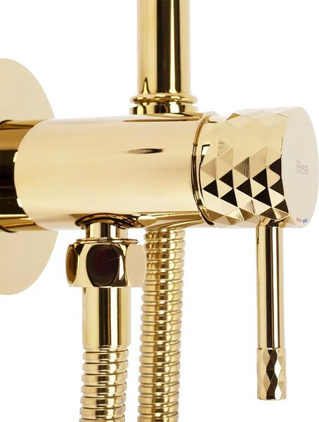 Bidé csap Lungo Loop Diamond Gold