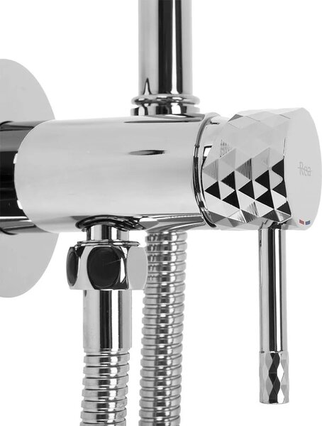 Bidé csap Lungo Loop Diamond Chrome