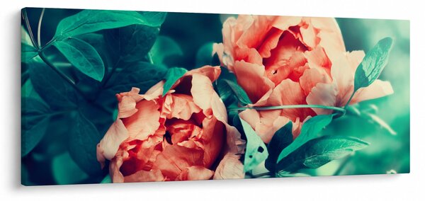 Tavaszi virágok képe (120x50 cm)