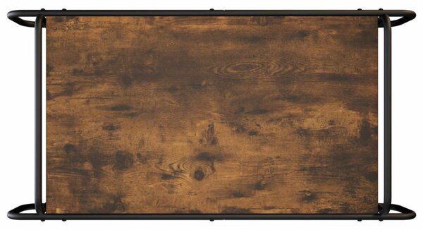 Dohányzóasztal Füstös Tölgy 100 x 50 x 51 cm Szerelt Fa
