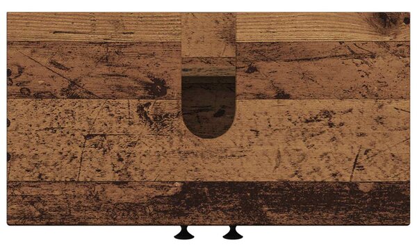 Fürdőszobai mosdószekrény EDE Antik Fa 59,5 x 31,5 x 59 cm
