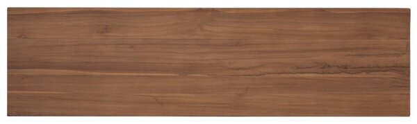 TV szekrény 110 x 30 x 40 cm Természetes Tömör Teakfa