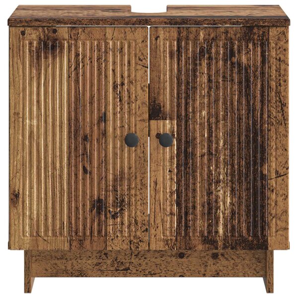 Fürdőszobai mosdószekrény EDE Antik Fa 59,5 x 31,5 x 59 cm