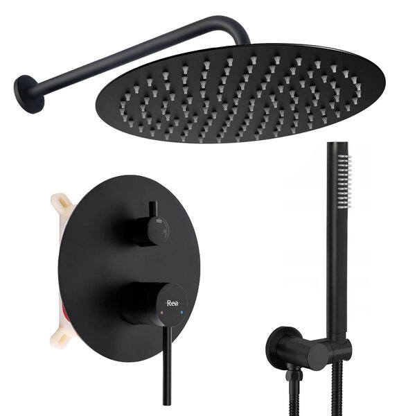 Zuhanyszett rejtett Rea Foss Clif Black + box