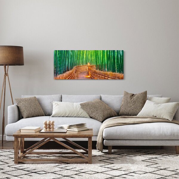 Kép - Japán bambusz erdő (120x50 cm)