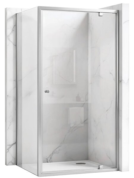 Zuhanykabin Rea Primo Swing 80x70 Chrome